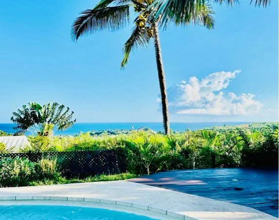 🌊 saint-gilles-les-bains — villa de caractère avec vue mer, piscine et jardin tropical