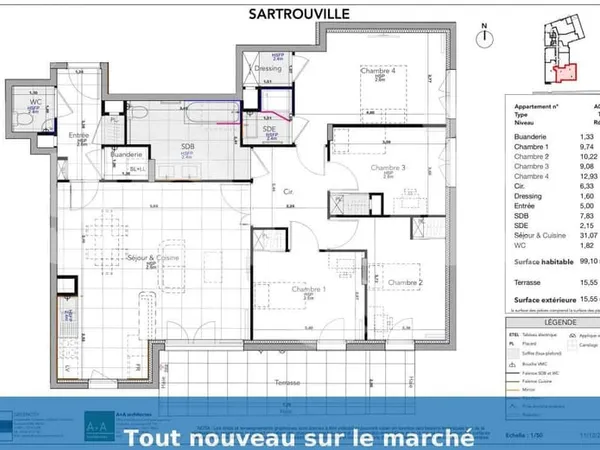 Appartement type 5