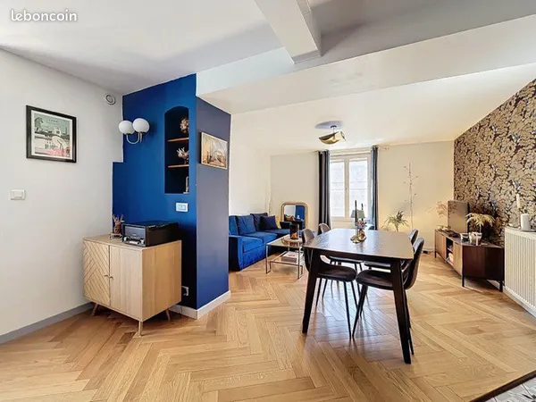 Joli T3 en étage avec jardin privatif