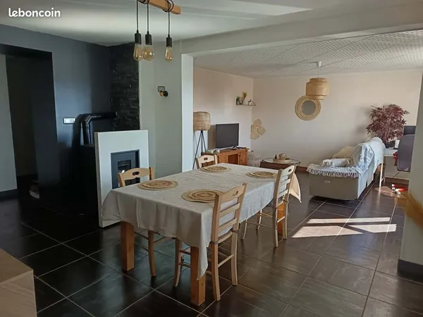 Maison en pierre rénovée