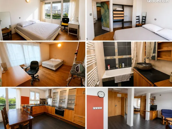 T3 66 m² - 2 chambres - balcon, parking et cave - Nantes