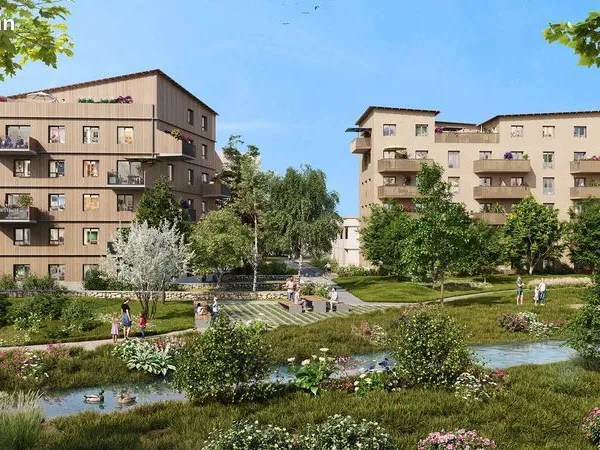 Appartement - 4 pièces - Nantes-Est : Riva Verde - BRS+