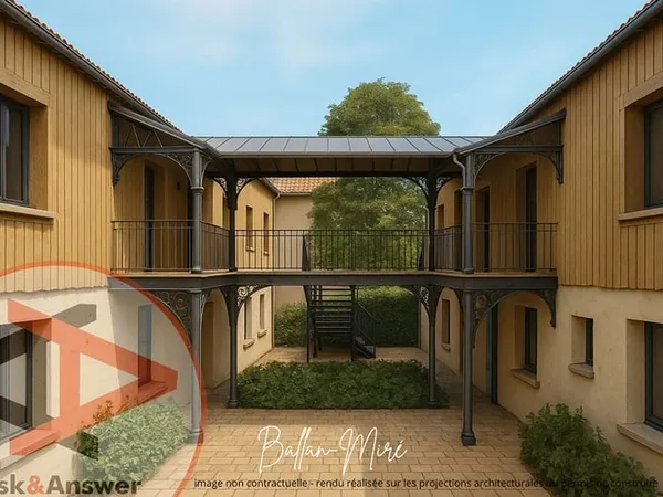 Appartement Ballan Mire 4 pièce(s) 71 m2
