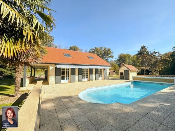 CHAMPROND EN GATINE (28)- Coup de coeur! Demeure de prestige au calme absolu, avec piscine chauffée,