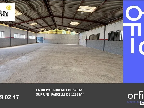Local bureaux 420 m²