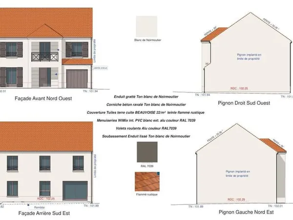 Projet de construction d'une maison avec terrain à ORMESSON-SUR-MARNE (94)