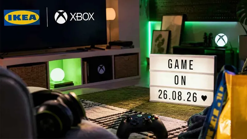 Xbox et IKEA préparent des meubles ensemble, rendez-vous le 26 août