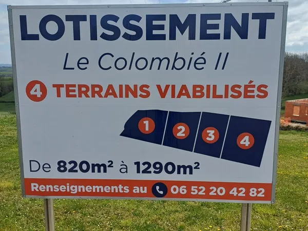 Terrains viabilisés Moyrazes