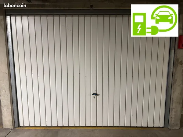 Location box de parking avec option possible borne électrique