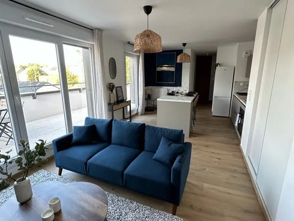 Location T3 neuf meublée