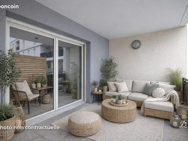 Appartement 3 pièces 60 m²