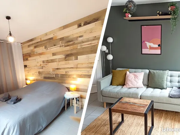 Appartement T4 en rez-de-jardin à louer