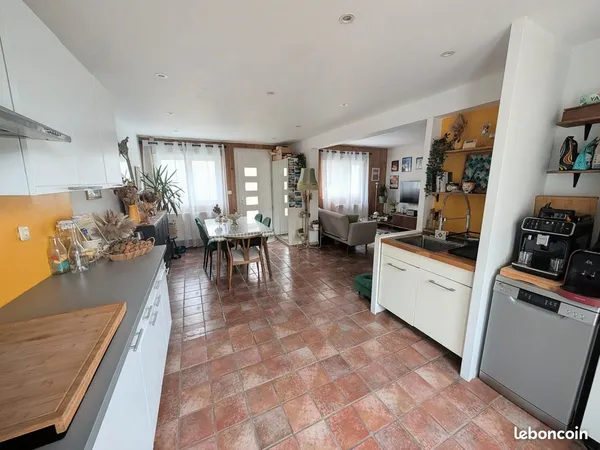 Maison 87m2 avec jardin clos