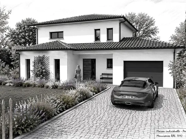 Projet de construction d'une maison 131 m² avec terrain à PERREX (01)