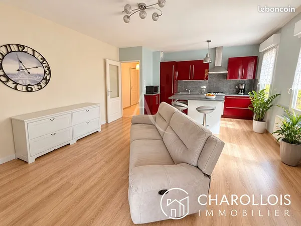 Appartement 2 pièces 54 m²
