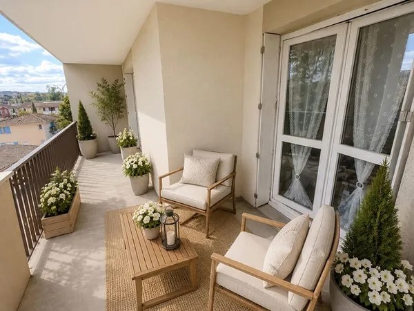 Appartement 3 pièces à vendre à Blagnac - Garage, parking, cellier - Emplacement recherché