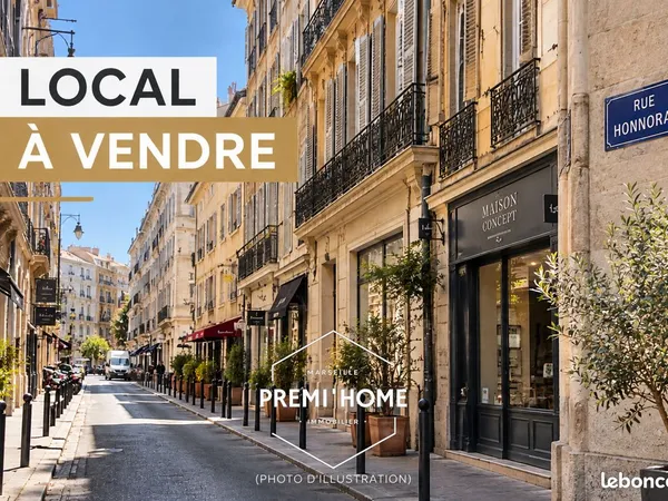 Local commercial 26 m² Marseille