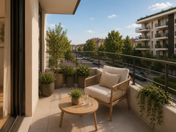 CAGNES SUR MER CENTRE-VILLE BEAU T2 DE 42M² AVEC BELLE TERRASSE EXPOSEE PLEIN OUEST