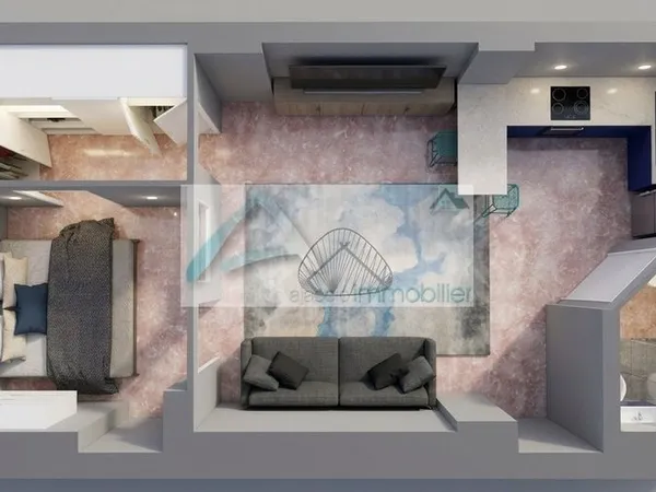 Appartement 2 pièces 38 m²