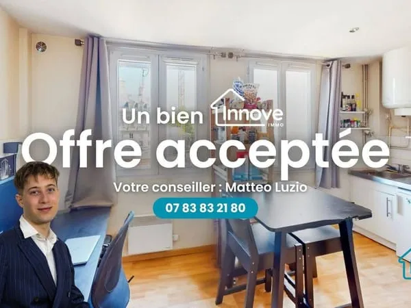 Appartement 1 pièce 18 m²