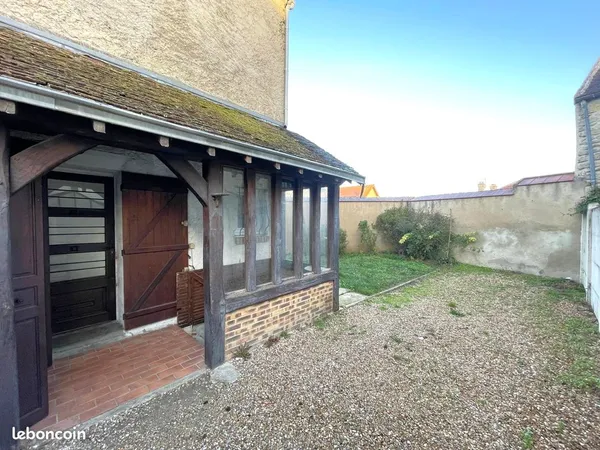 Maison avec jardin, 2 stationnements