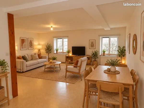 Appartement 3 pièces 66 m²