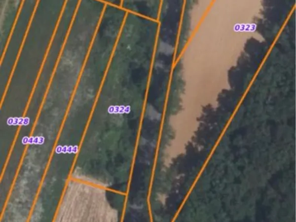 Vends terrain agricole - 1238m²