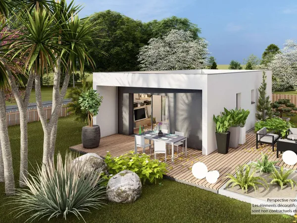 Maison 2 pièces 44 m²