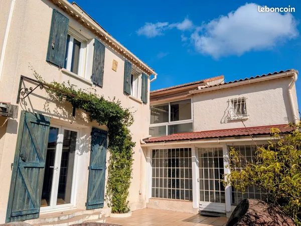 Istres Rassuen — Maison de village 150 m² avec jardin, 3 chambres et bureau