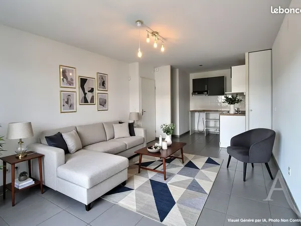 Appartement 2 pièces 43 m²