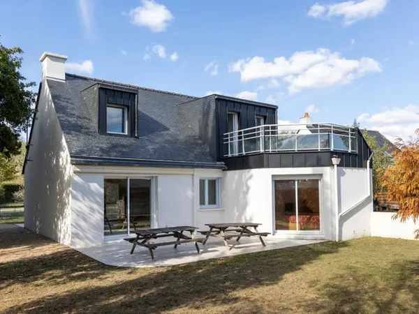 GOLFE DU MORBIHAN - SARZEAU - Maison bord de mer de 4 chambres avec jardin
