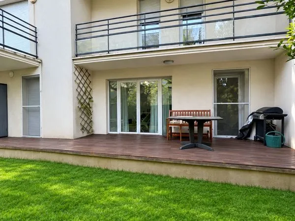Appartement 3 pièces avec jardin