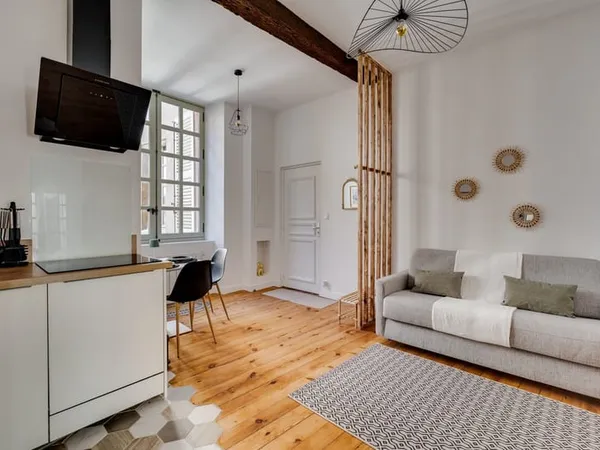Élégant appartement T2 de 31 m2 au coeur des Carmes