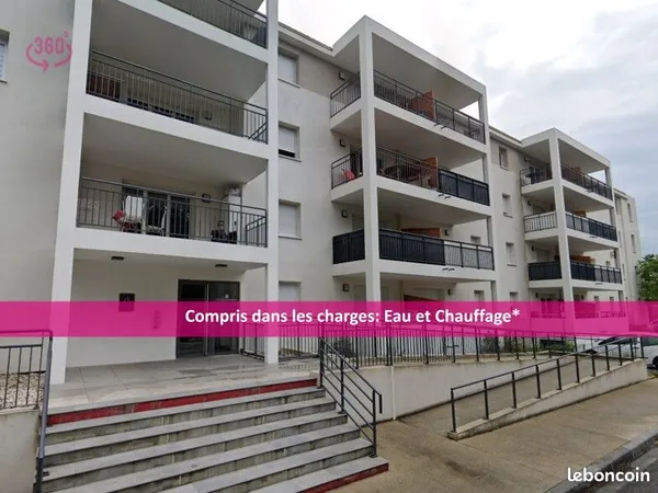 Appartement 2 pièces 38 m²