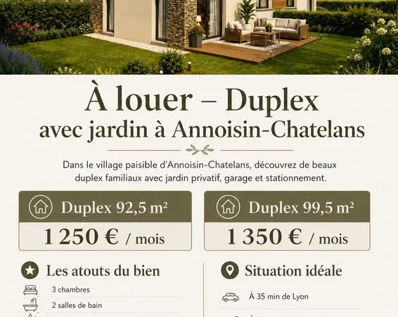Location maison duplex