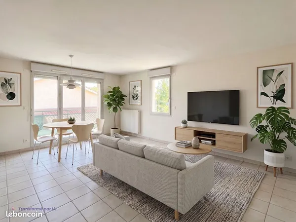 Appartement 3 pièces 63 m²