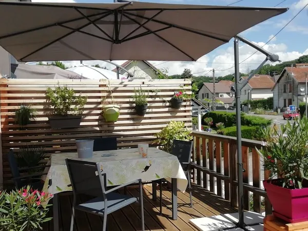 Appartement T3 spacieux et lumineux avec grand balcon, Montferrand le Château (10 min de Besançon/ C