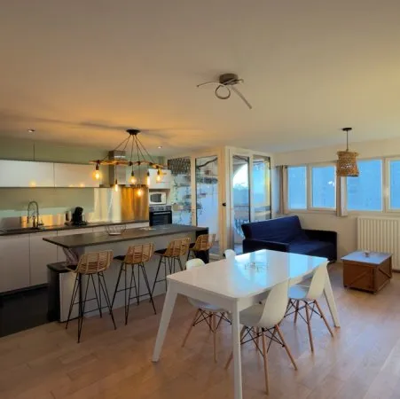 Loue appartement meublé rénové
