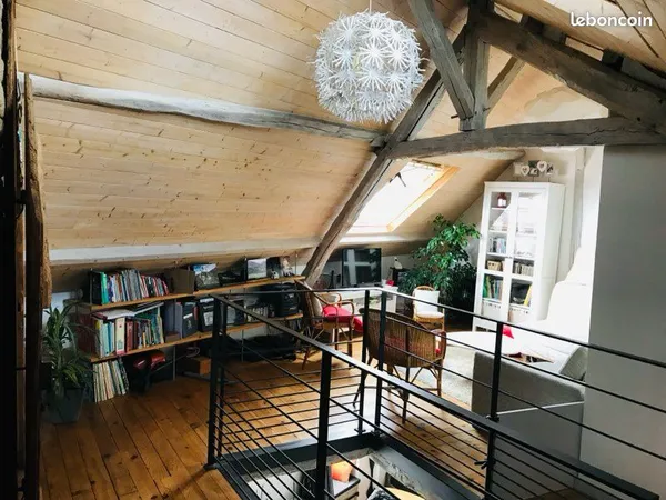 Location meublée Appt Duplex de 85 m2 intra-muros de Vannes
