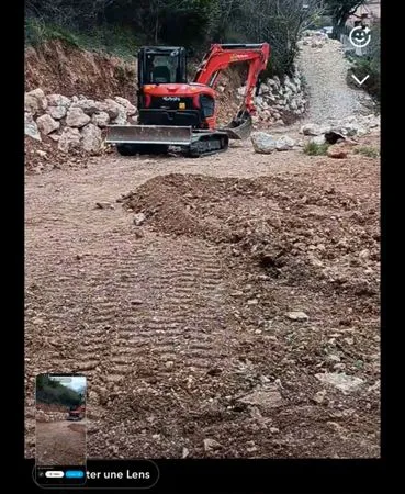 Terrain le bar sur loup