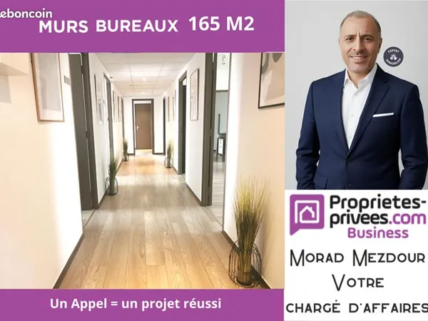 Bureaux 165 m²