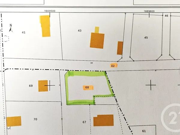 Terrain 1340 m²
