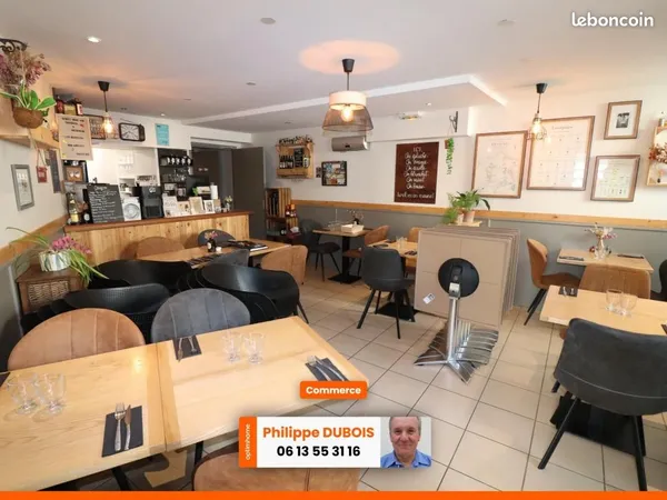 Fonds de commerce restaurant 94 m²
