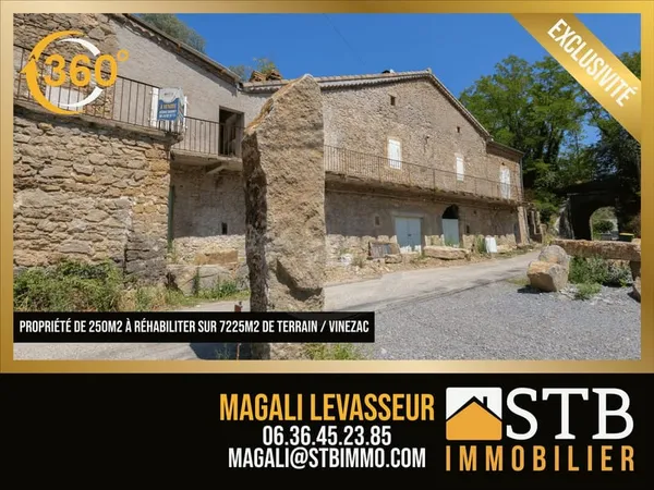 Maison à vendre Vinezac
