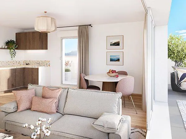 Appartement 2 pièces 46 m²