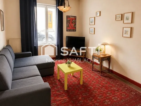 Maison mitoyenne 70m2 2 ch. avec terrasse et jardin