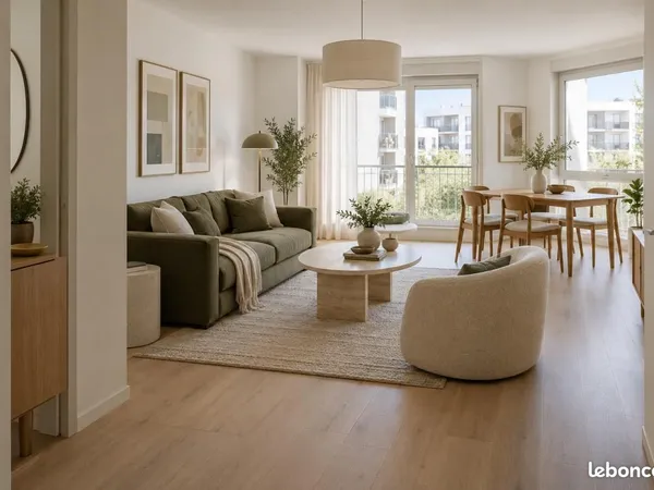 Appartement 3 pièces 63 m²
