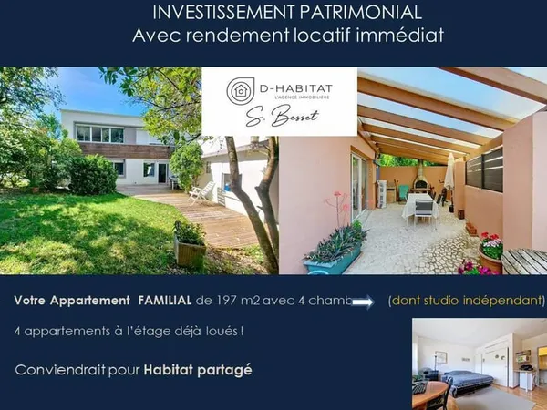 CORENC Ensemble immobilier avec résidence principale et 4