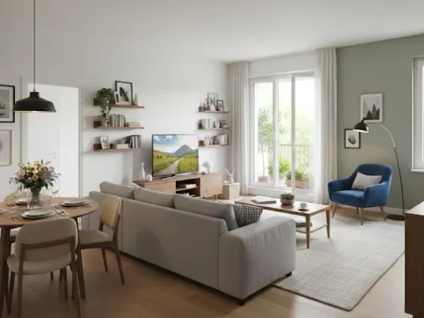 Appartement 2 pièces 45 m²