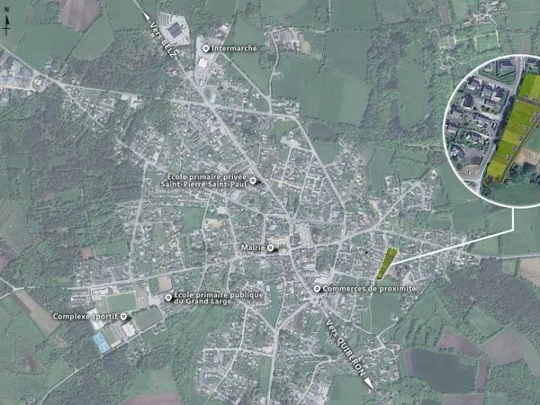 Terrain en individuel 247 m²